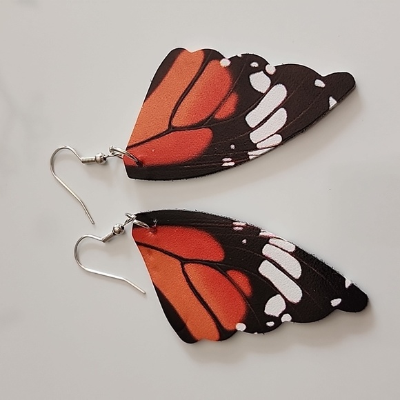 Fashion Jewelry Jewelry - BUTTERFLY Earrings Butterfly Wing Spring Summer Fall
